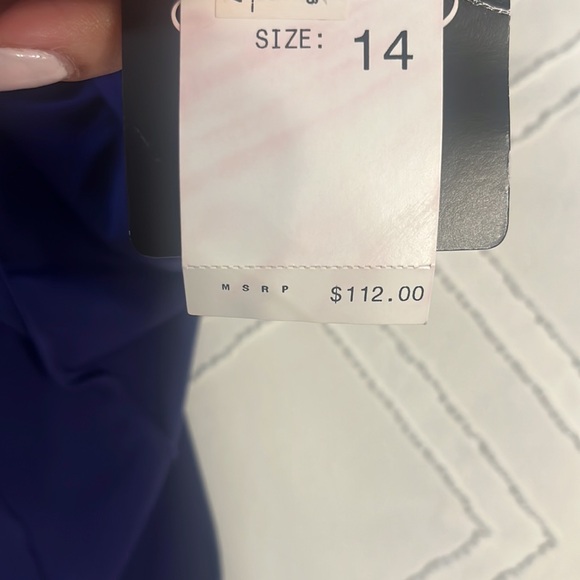 JAX NWT purple dress size 14 - Picture 13 of 13